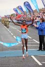 Priscah Jeptoo wins the BUPA Great North Run.